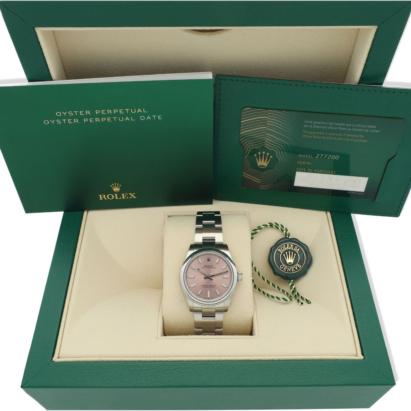 Rolex Oyster Perpetual 277200 (2021) - Multi-colour dial 31 mm Steel case (8/8)